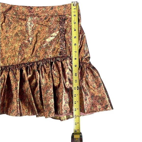 NWT Loveshackfancy Jovanna metallic mini pink orchid size 8 - Picture 8 of 15